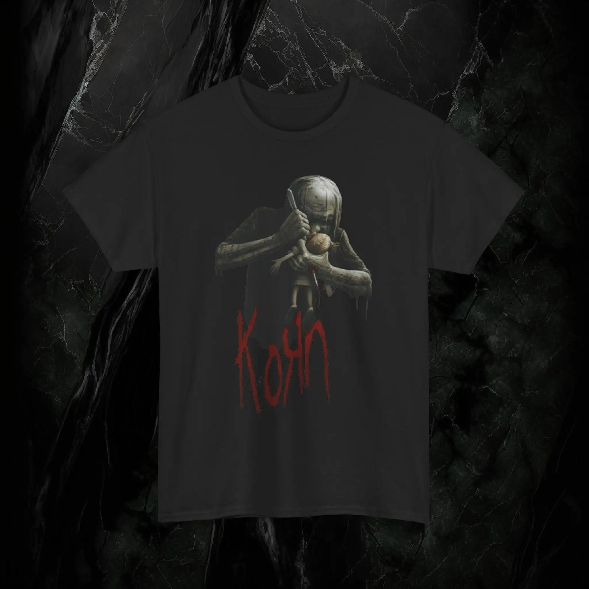 Korn Rock Band T Shirt American Nu Metal Freak On A Leash Follower The Leader Music Lover Cool For Him And Her