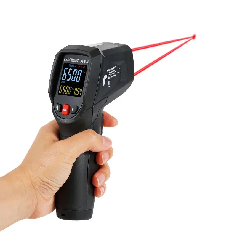 

Hot sales CEM DT-833C Infrared Thermometer High Precision Handheld Industrial Grade Thermometer