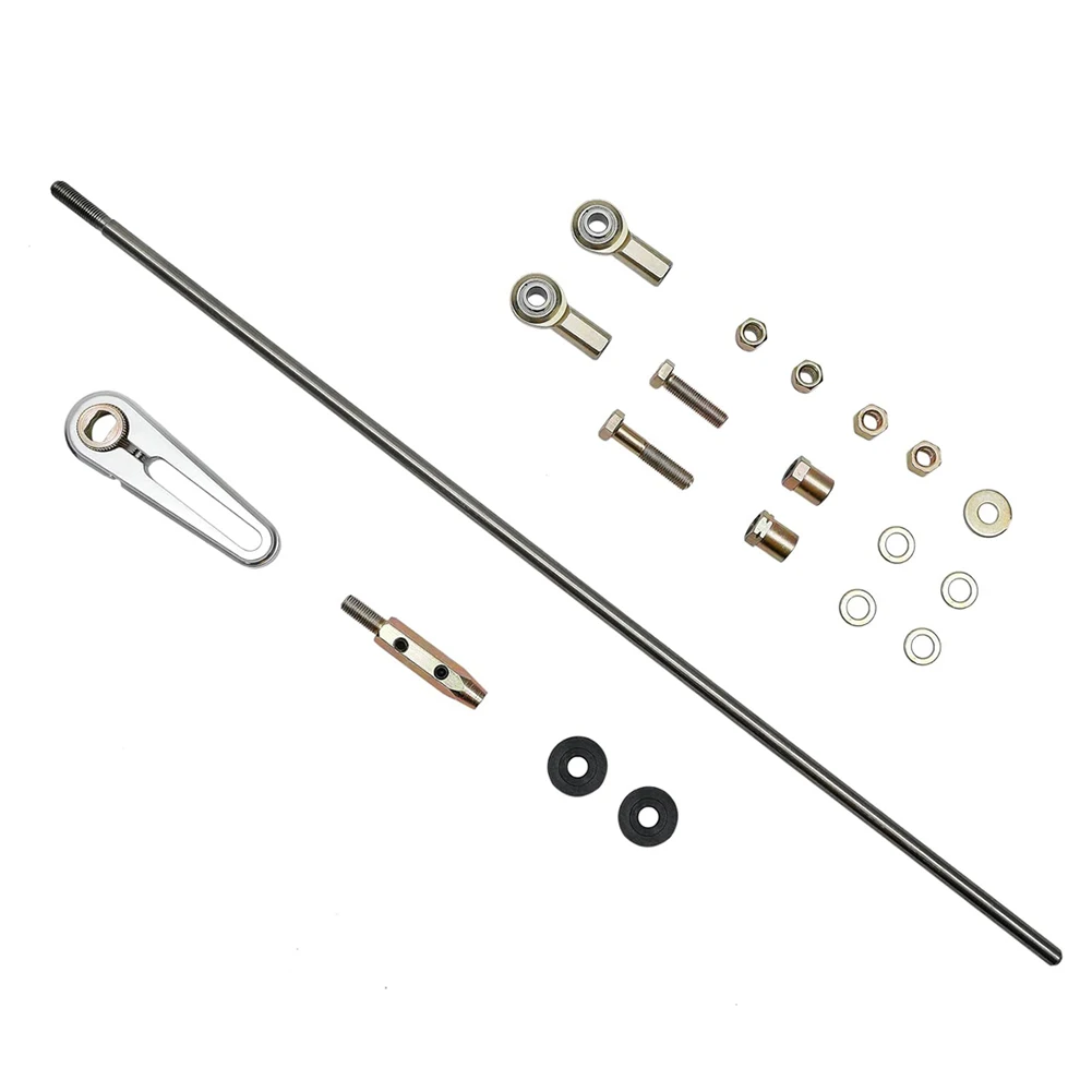 ACA-1800 Transmission Column Shift Linkage Kit Adjustable Column Arm Shift Linkage Kit for TH-200 TH-350 TH-400 Transmissions