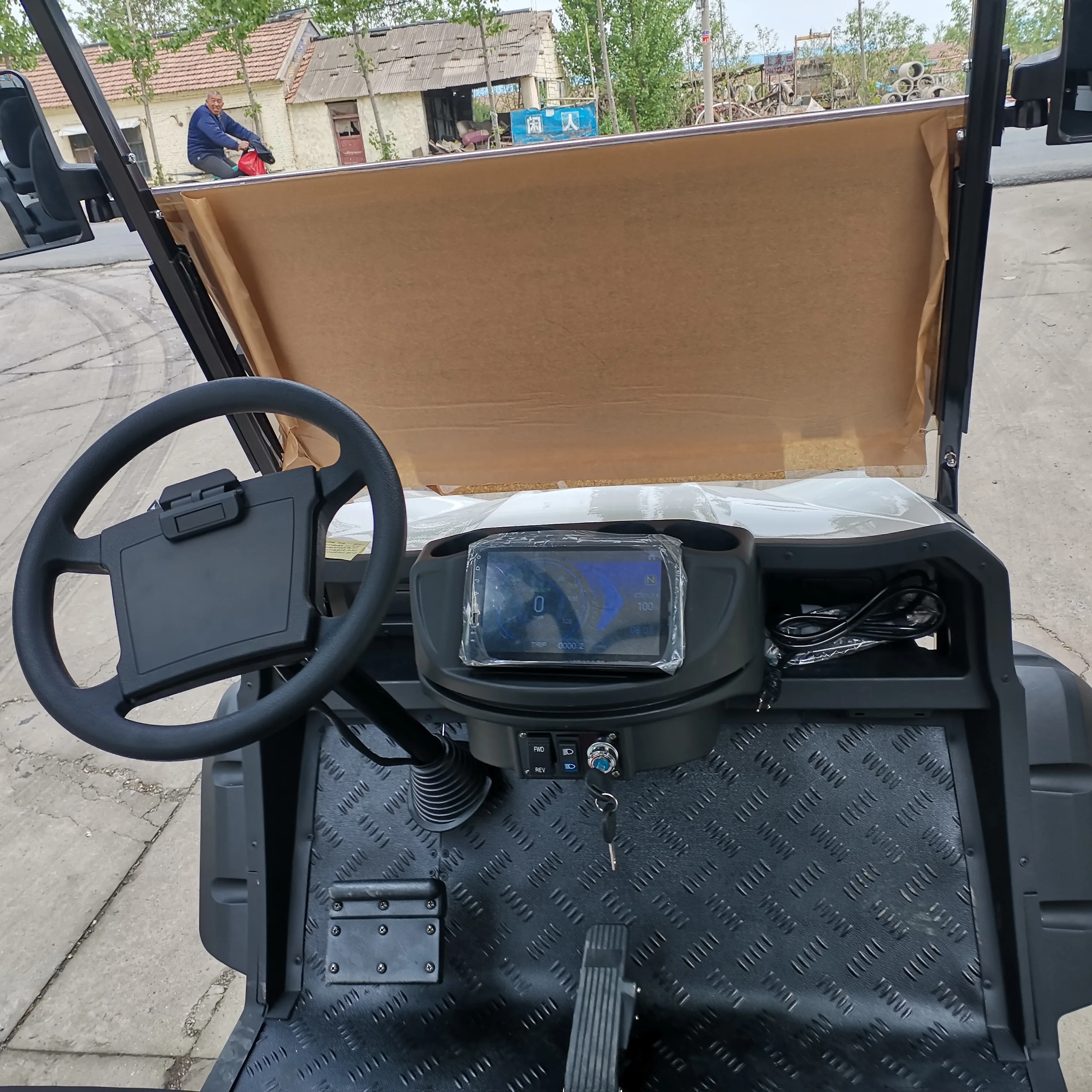 عربة جولف ذات 6 مقاعد بسعر تنافسي مع عربة جولف فائدة 48 فولت للجولات #6