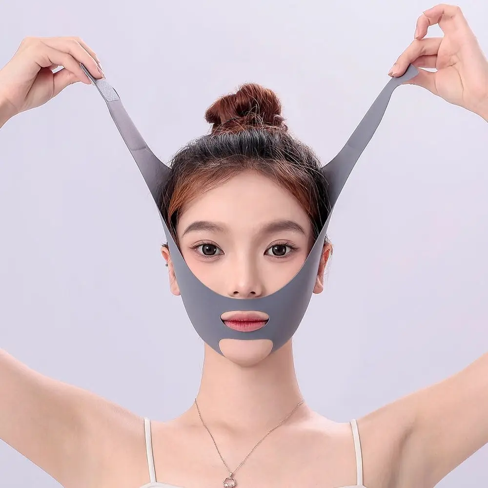 New Adjustable Face Sculpting Sleep Mask Elastic Slimming Strap V Line Shaping Mask Skin Care Breathable Lifting Tightening Mask