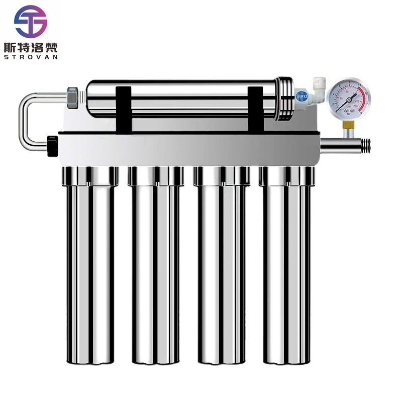 

STLF CWJ 5 Stages Stainless Steel Tankless Water Filtration System Purifier
