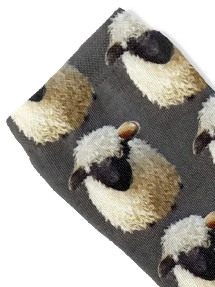 Valais Blacknose Sheep 3 Socks Argentina sheer Socks For Man Women's