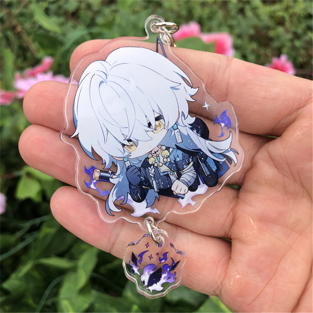 Jeu Wuthering Waves WW Yinlin Rover Lingyang Geshu Lin Jiyan Cosplay Costumes porte-clés accessoires pendentif