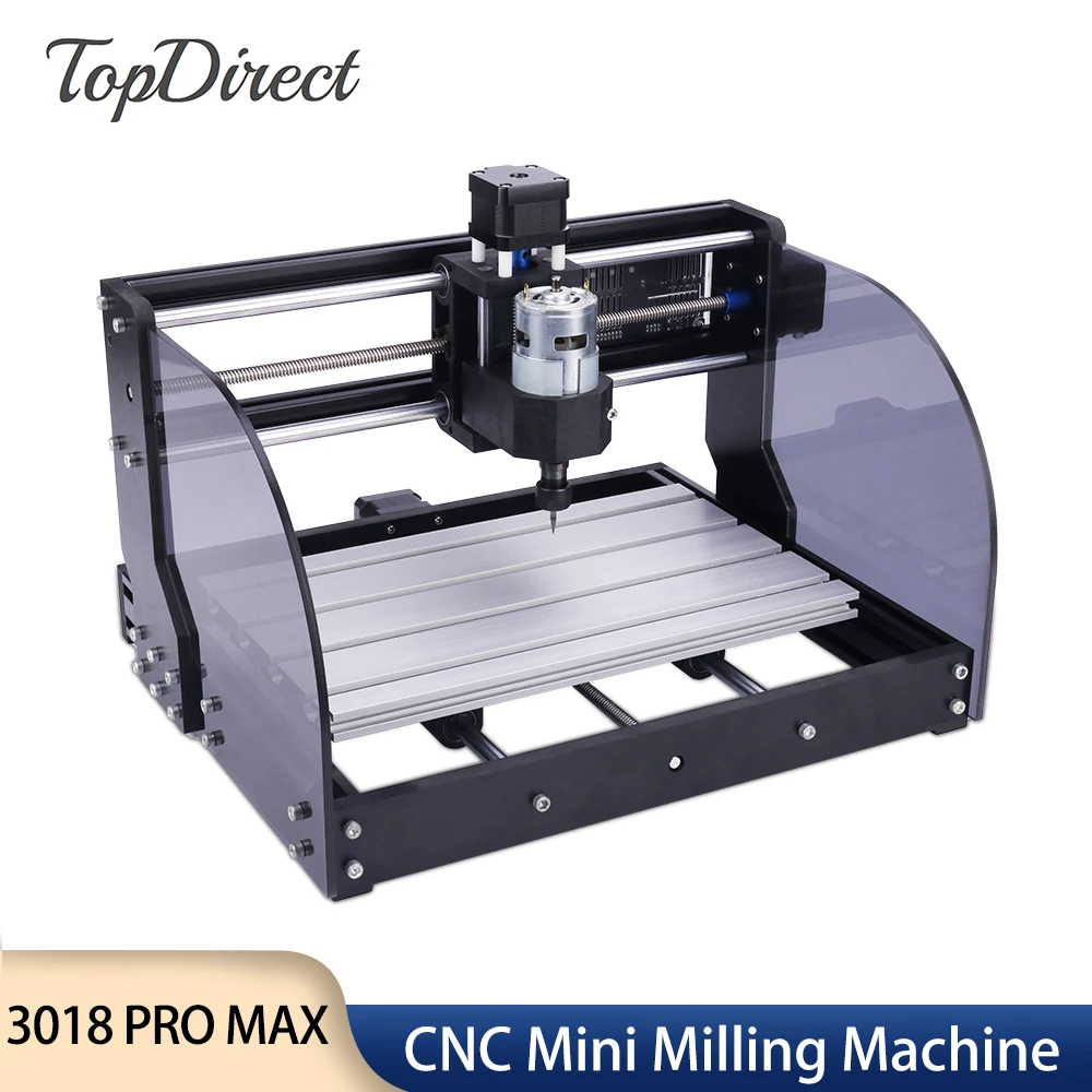 TopDirect CNC 3018 PRO MAX maszyna do grawerowania z kontrolerem Offline frezarka grawer laserowy DIY frezarka do drewna drukarki 3D