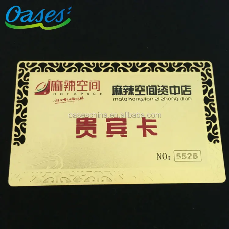 Customized query 2025 Factory Wholesale Premium Quality Gold-Plated Finish Craft Metal Business Cards ForBusiness Gift and Souve