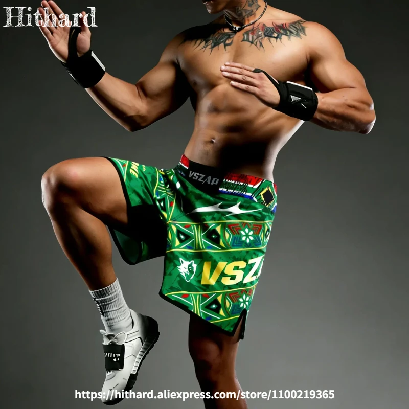 

Шорты для единоборств VSZAP MMA для мужчин и женщин, прочные шорты для грэпплинга с мультяшным принтом животных, для бразильского джиу-джитсу, муай-тай, кикбоксинга