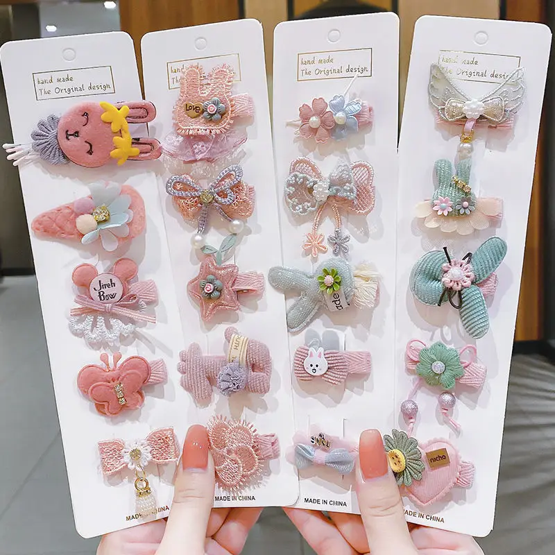 Horquillas con lazo de encaje para bebé, pinzas para el pelo con flores bonitas, pasadores para el pelo para niña, accesorios para el cabello para