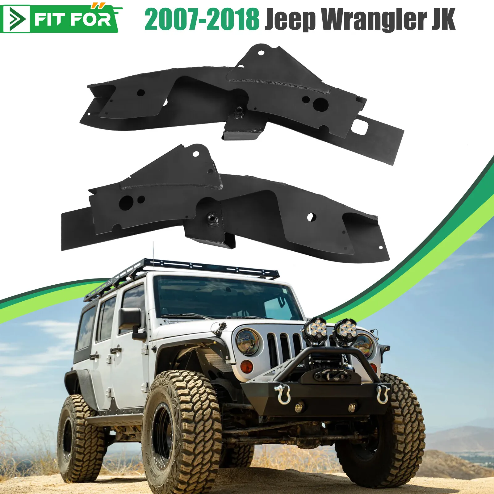 

Rear Control Arm Repair kit for 2007-2018 Jeep Wrangler JK Heavy Duty OE Style