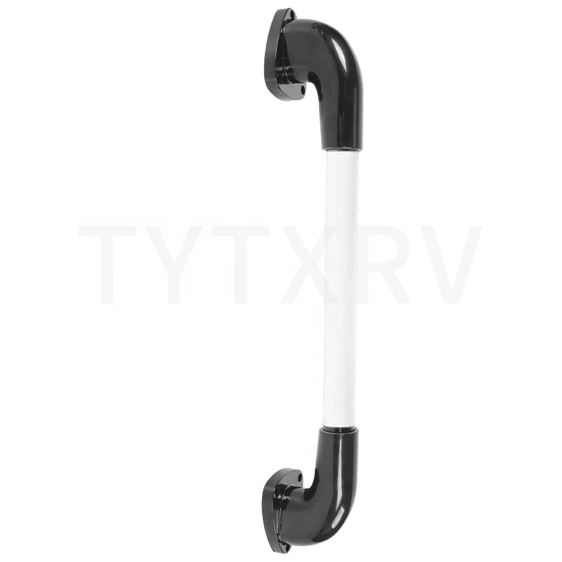 

TYTXRV High Quality RV Door Entry Grab Bar Handles with LED Light Stainless Steel Caravan Handrail