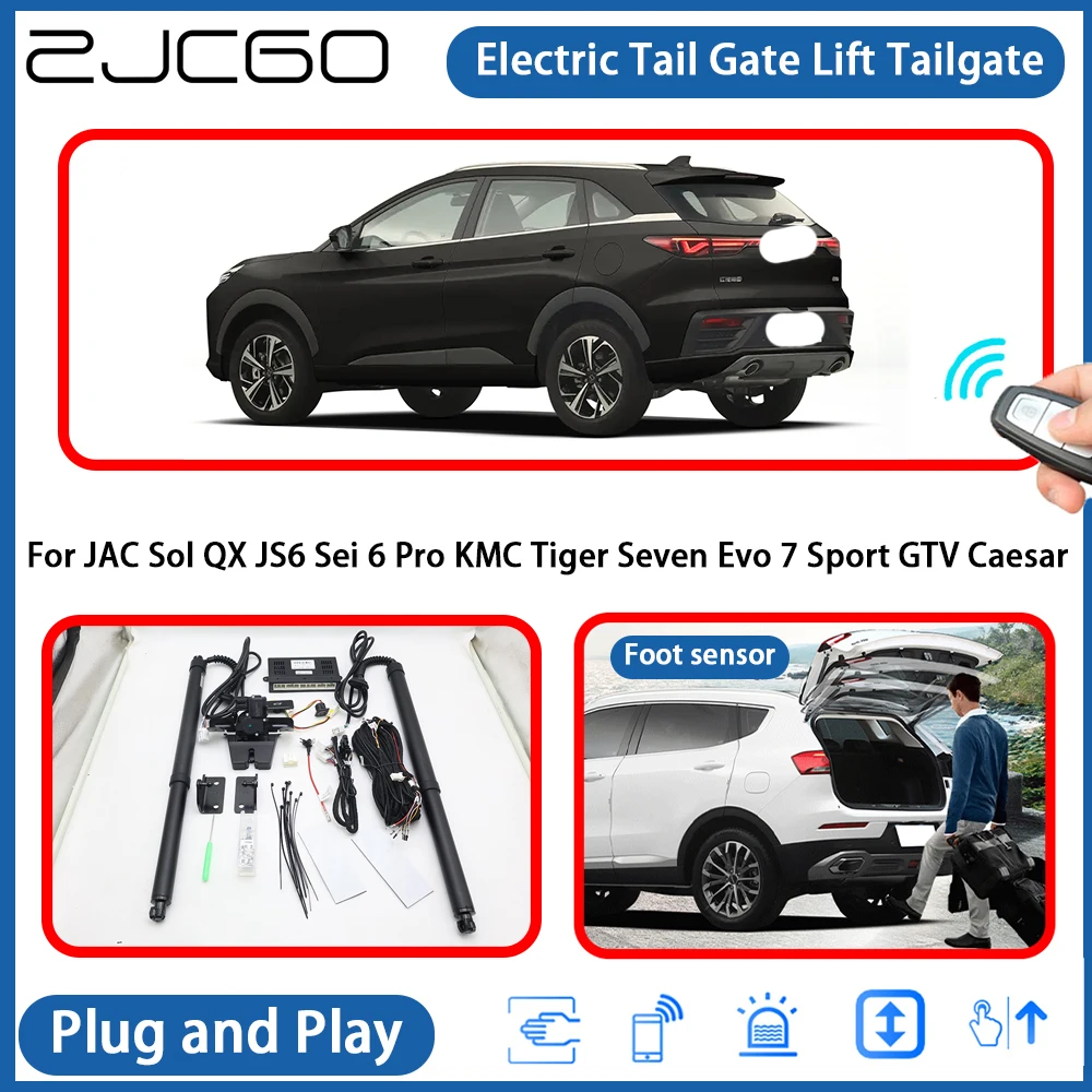 

for JAC Sol QX JS6 Sei 6 Pro KMC Tiger Seven Evo 7 Sport GTV Caesar Powered Tailgate Power Liftgate Electric Tail Gate Lift