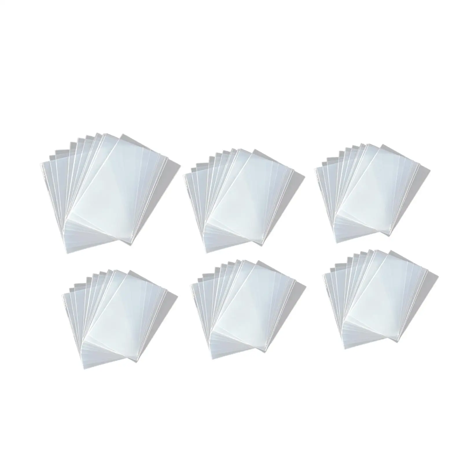 カードスリーブ、多用途のポータブル軽量防水クリアカードケース、野球カードトレーディングカード用カードプロテクター