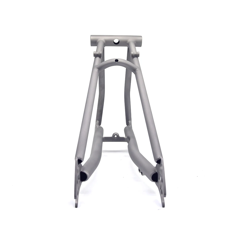 Titan Fahrrad hinteres Dreieck für p Linie für Brompton Fahrrad Vorderrad gabel Rahmen leichte 16 "Original größe Teile – Detail 15