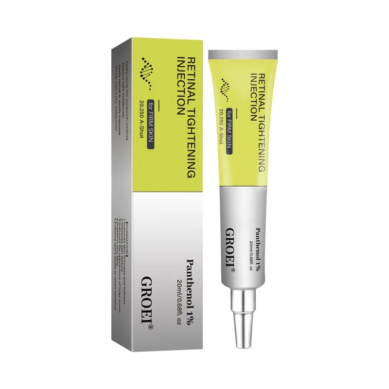 Retinol Eye Serum Cream Anti Wrinkle Reduce Puffiness Dark Circles Hydrating Firming Eye Care for Daily Routine