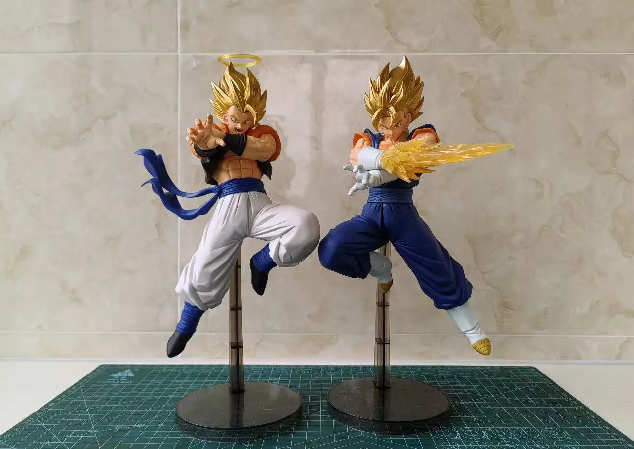 

In Stock Genuine Bandai Banpresto Dragon Ball Z 10th Anniversary Gogeta Vegito Anime Figure Model Collectible Toy Birthday Gift