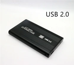 External HDD Enclosure Case, Hard Drive Case, SSD Enclosure, Disk Tool Free, Tipo C 3.1, 2.5 USB 2.0 SATA