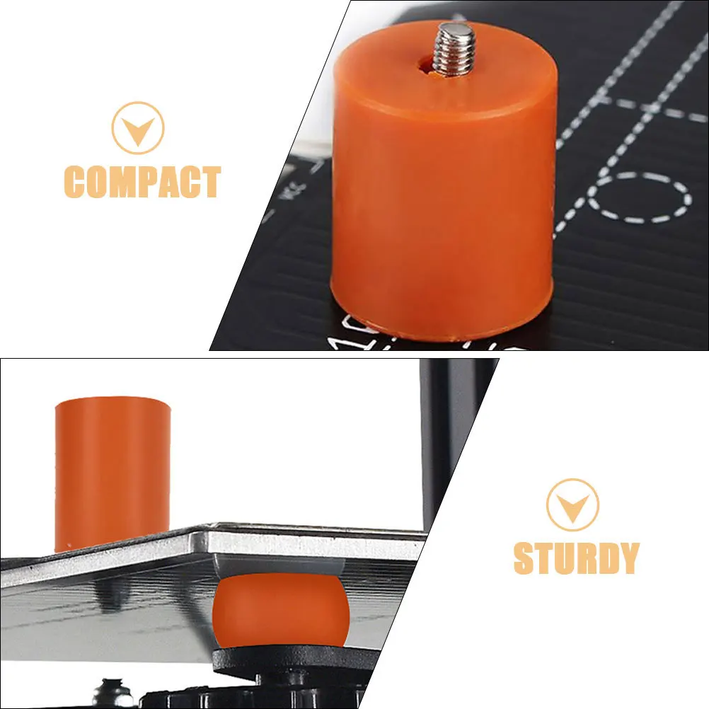 

4pcs 3D Printer Accessories Silicone Heat Bed Leveling Column High Temp Resistant Vibration Reduction Printer Parts