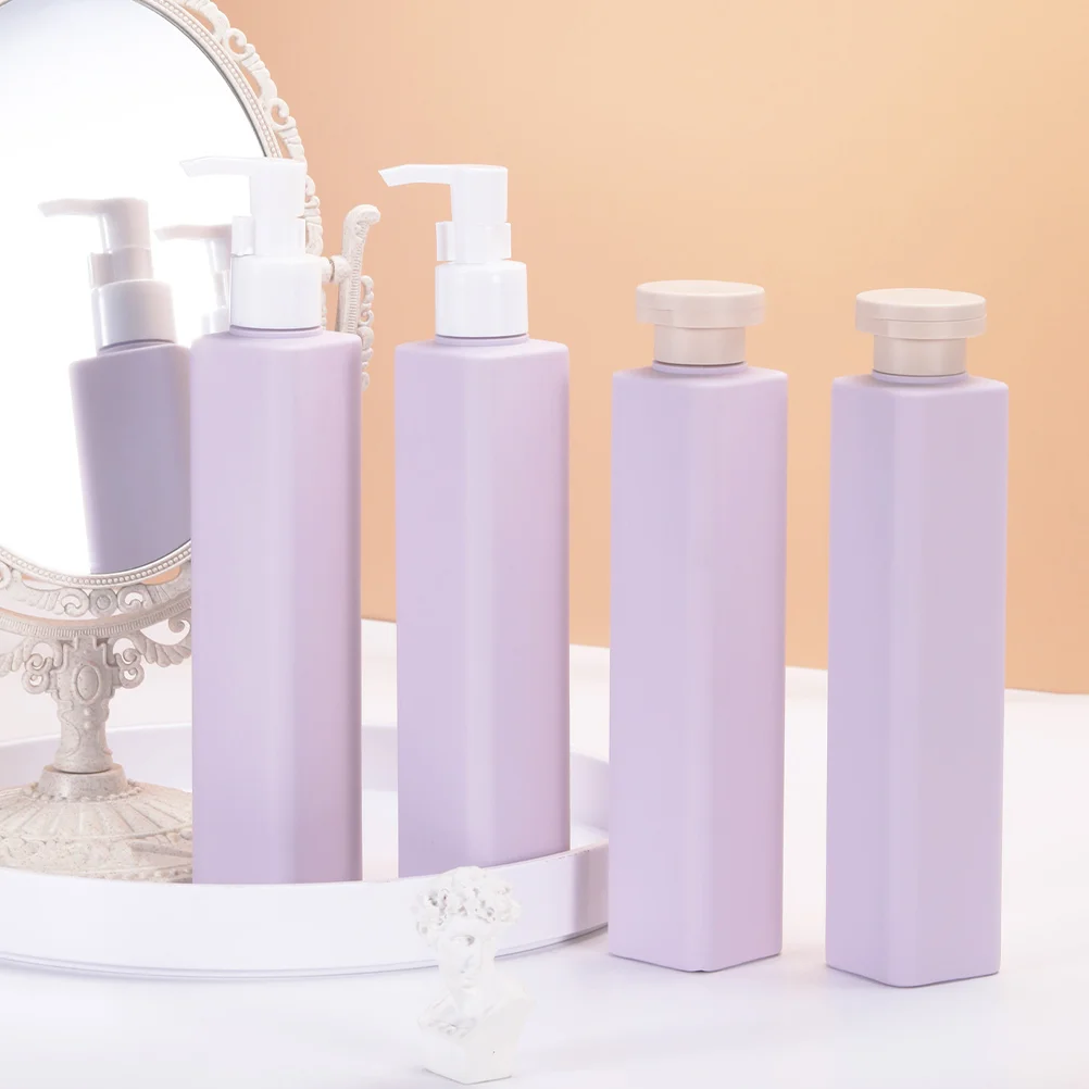 3 Pcs Refillable Shampoo and Conditioner Bottles Liquid Soap Dispenser for Kitchen Sink Travel Bathroom Hand Oil
