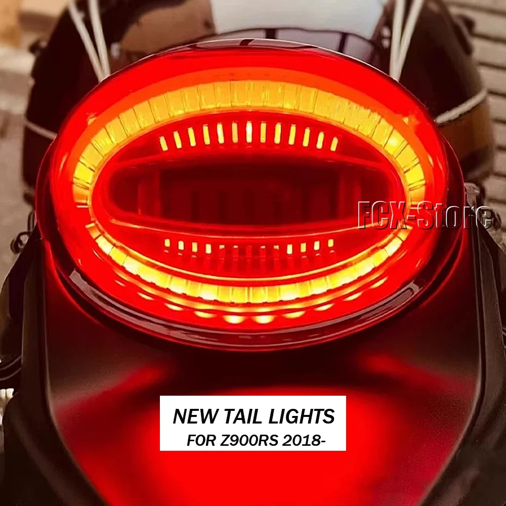 For Kawasaki Z900RS Z900 RS z900rs 2018 2019 2020 2021 2022 2023 New Motorcycle Accessories LED Brake Rear Tail Light Fits