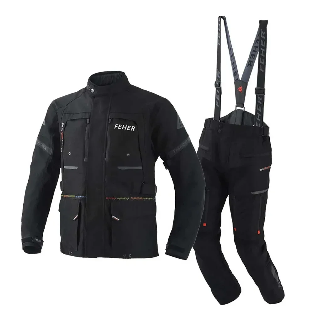 Motorbike Jacket Off-Road Riding Motorcycle Windproof Jacket Mountain Bike Cycling Fall Protection Kit Rally Suit Anti-fall - Image 2