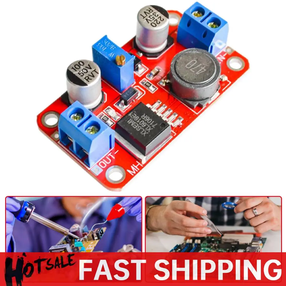 XL6019 Booster Power Supply Module Adjustable Output DC-DC Step-Up Voltage Regulator High Power for Handheld Device Power Supply