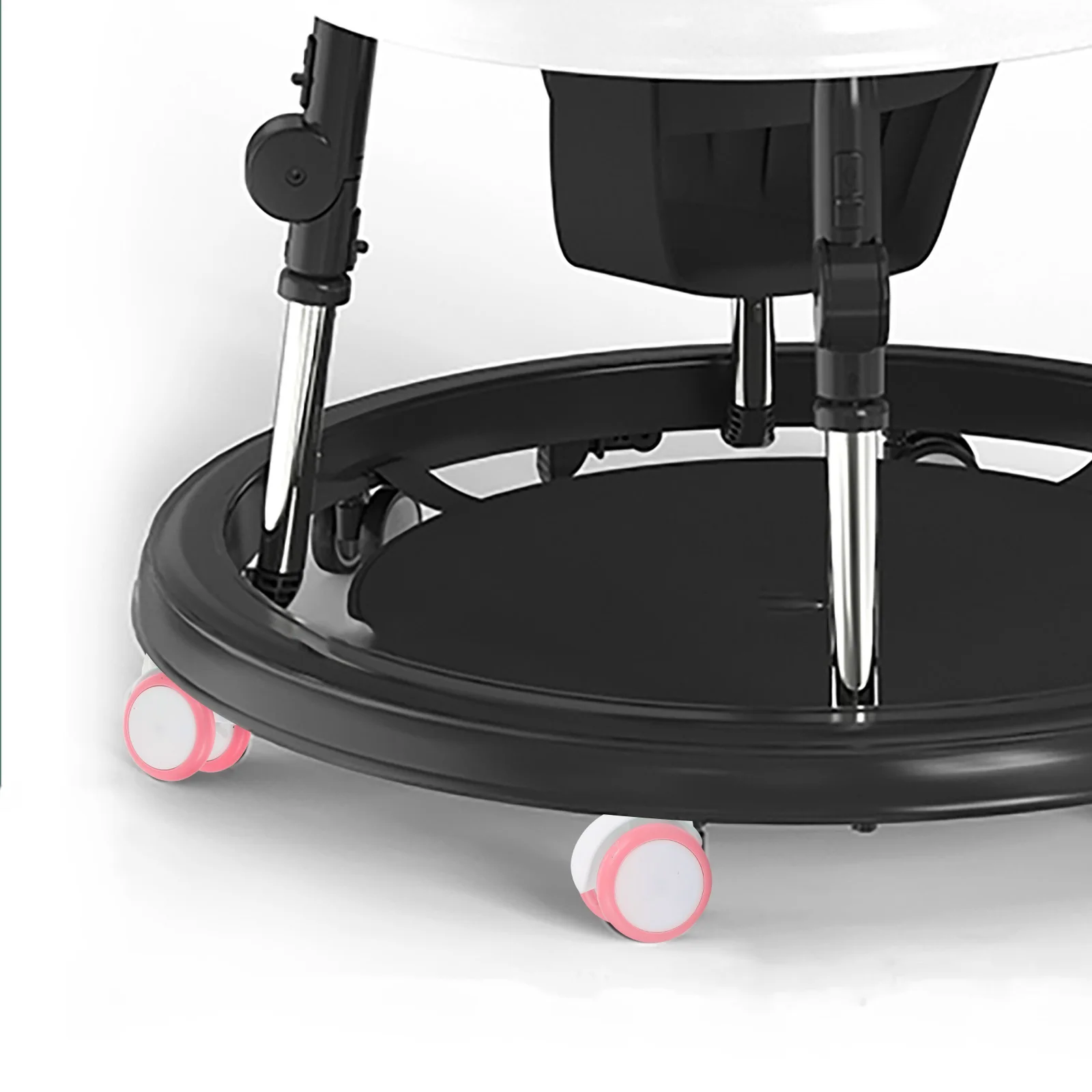 

4 Pcs Walker Wheel Accessories Baby Push Toy Fix Maintenance Rubber Replacement Parts