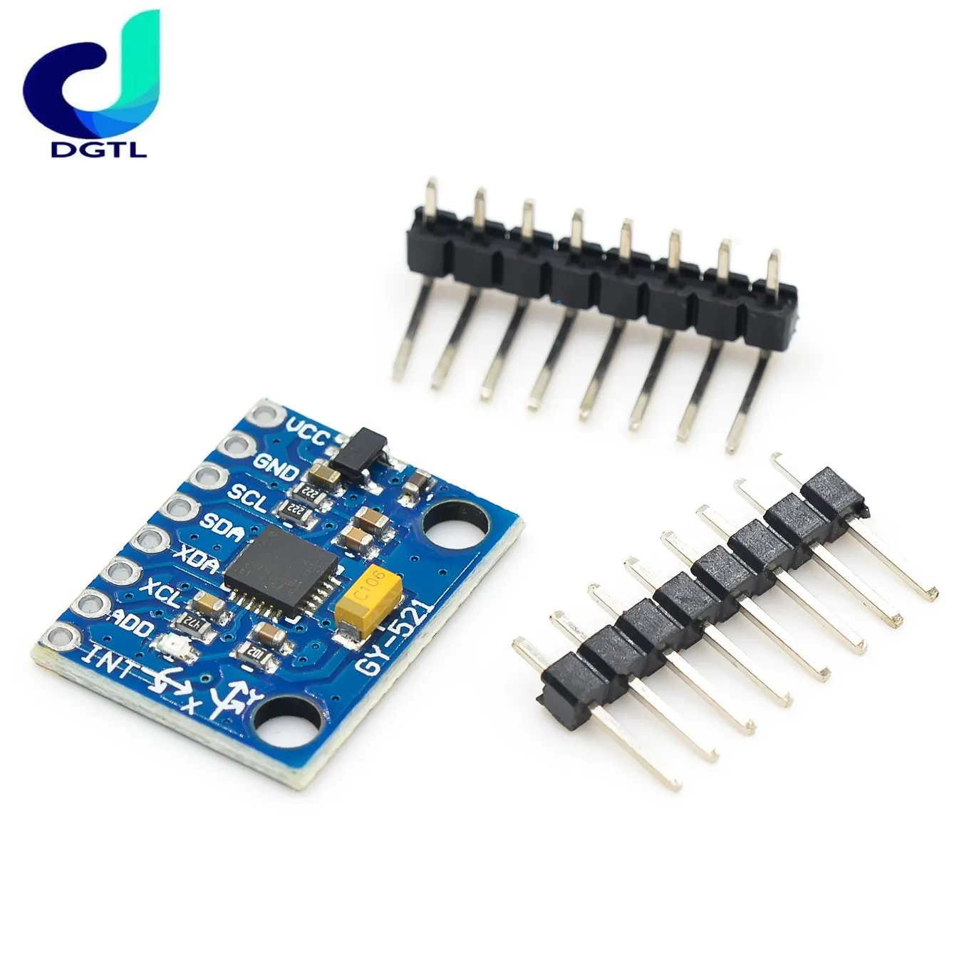 100PCS GY-521 MPU-6050 Module ,mpu6050 module  3 Axis analog gyro sensors+ 3 Axis Accelerometer Module