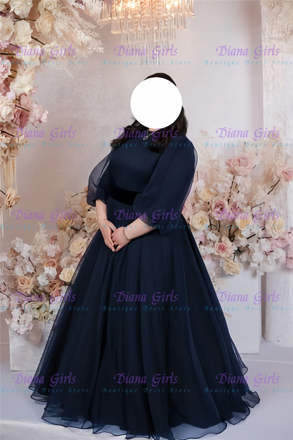 Zarif Kaliteli Koyu Mavi Tül K - Embroidery Design Patterns Flowers incelemesi ve fiyatı