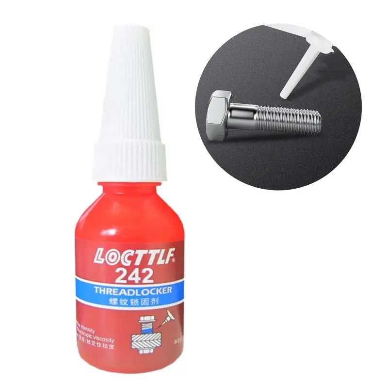 10ml L-octites 242 Screw Adhesive 242 Anaerobic Glue Anti-loose Anti-slip Sealing Thread Locking Agent Anti-slip Caulk Sealers