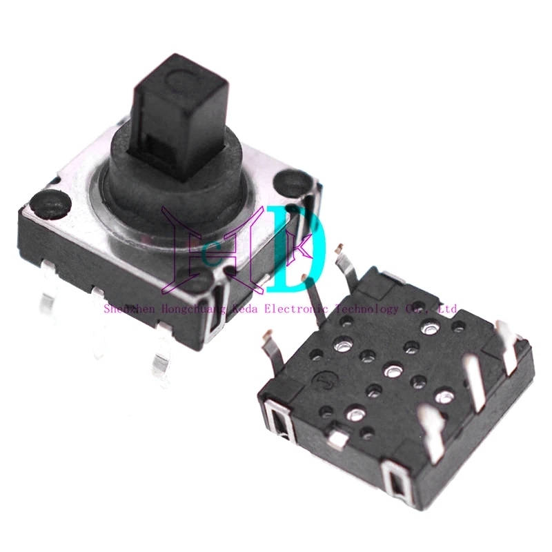 5Pcs 10x10x10MM Tact Switch 4 Direction & Center Push 5 Way Tactile Snap In Vertical PCB Navigation Multifunction 10x10 image 4