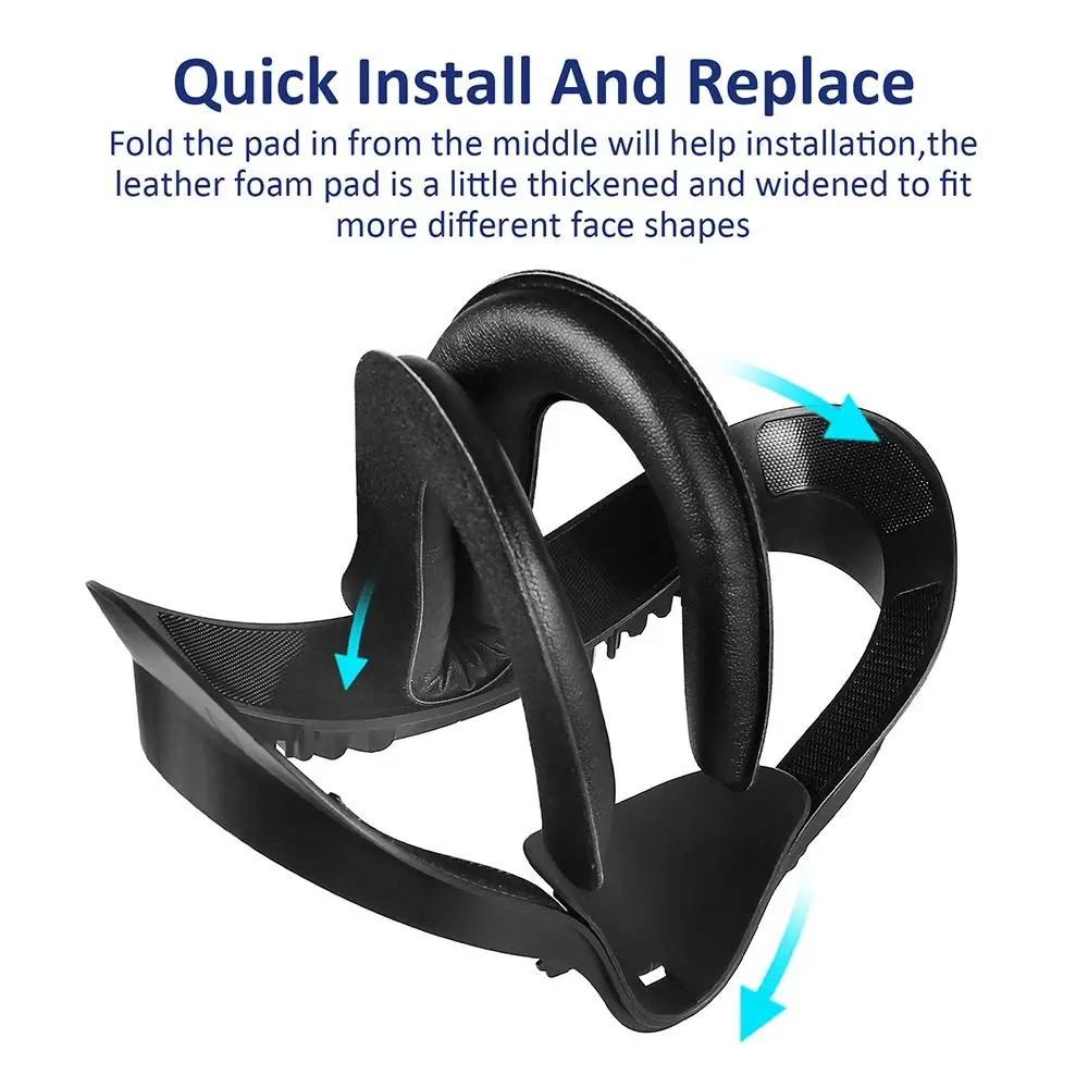 สำหรับ Oculus Quest2 Foam Pad Face Bantal Alas VR Facial ฝาครอบ VR เลนส์แว่นตา Spacer สำหรับ Oculus Quest2
