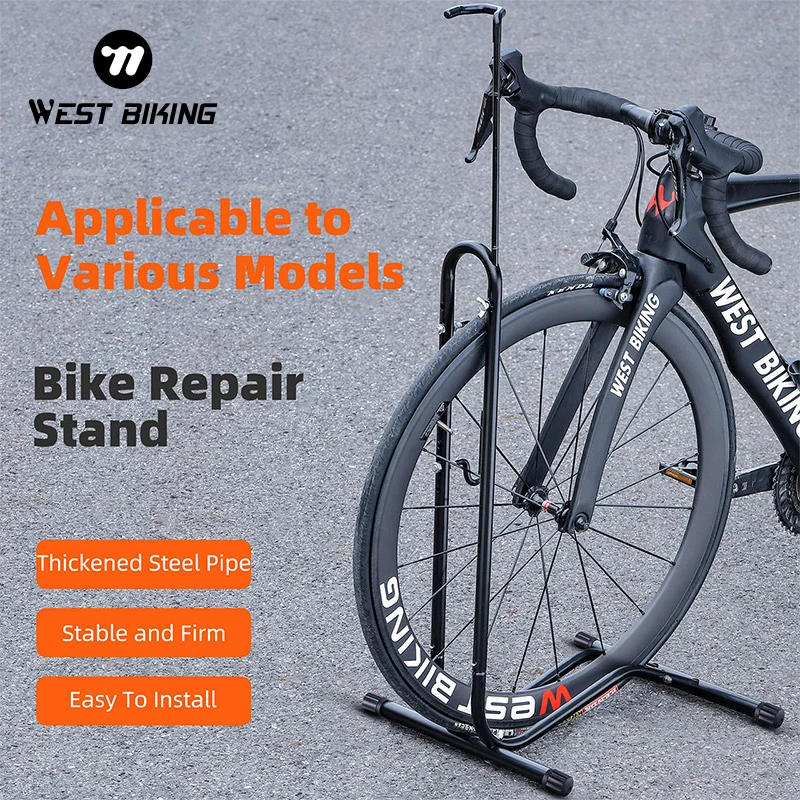 

WEST BIKING Bike Repair Stand Display Stand Vertical MTB Road Bike Maintenance Repair Tools Adjustable Bicycle Parking Rack