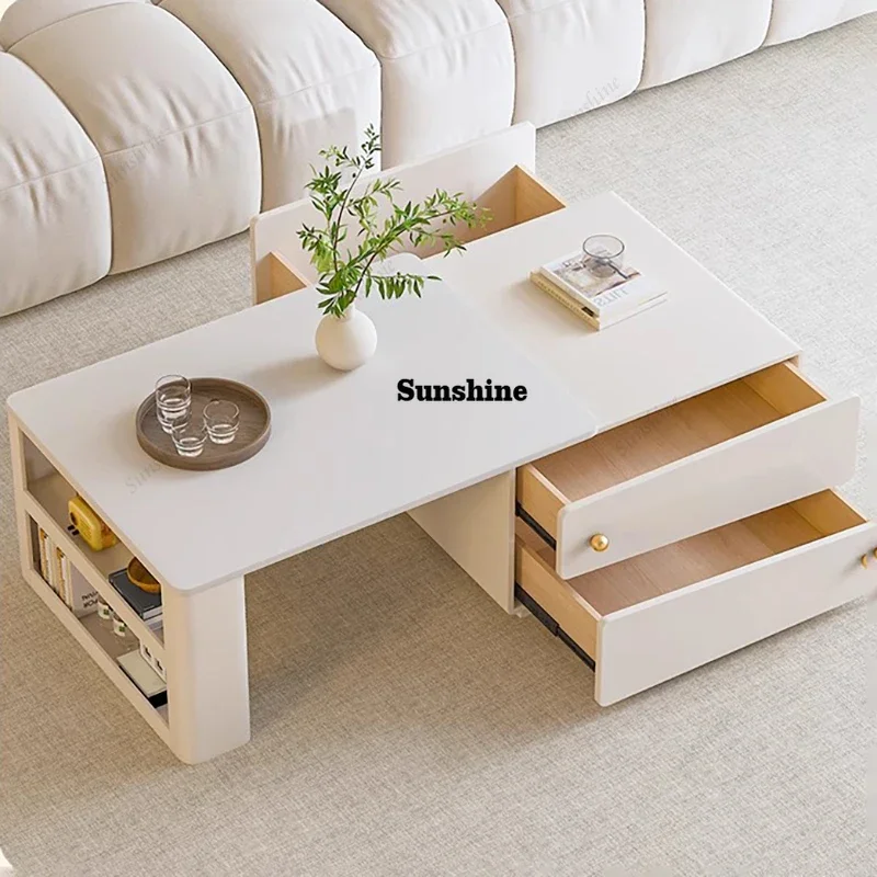 

Креативный журнальный столик для хранения, современный скандинавский, компактный, винтажный приставной столик, гламурный, простой, для гостиной, мебель FT