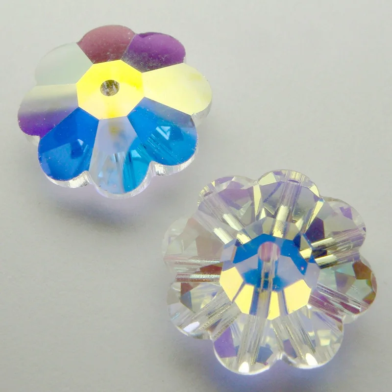 3700 Genuine Crystal from Austria Marguerite Lochrose Sew-on Stone Rhinestone for Jewelry Clothing Christmas Tree Decoration