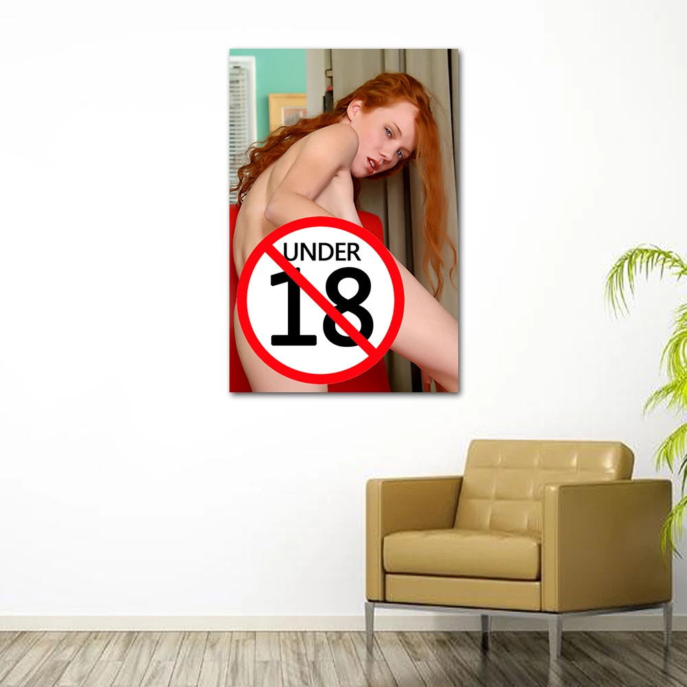 Uncensored Naked Girl Ass Pussy Pictures For Men's Room Modern Painting Art Home Wall Decor Canvas Print Posters