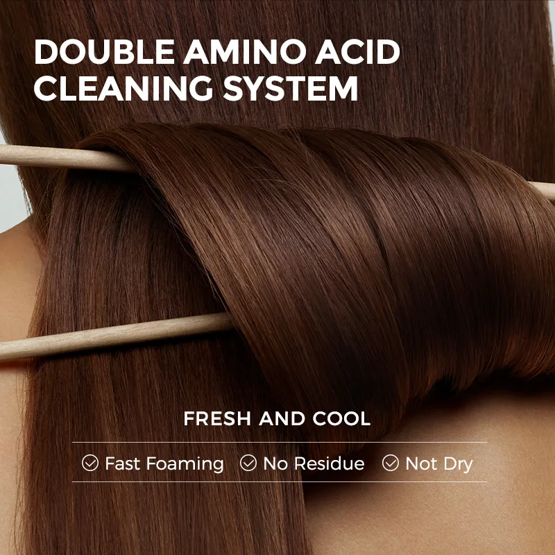 아미노산 샴푸 – 탈모 방지, 모발 강화, 딥 클렌징, 두피 케어, 모근 강화 및 유분 조절