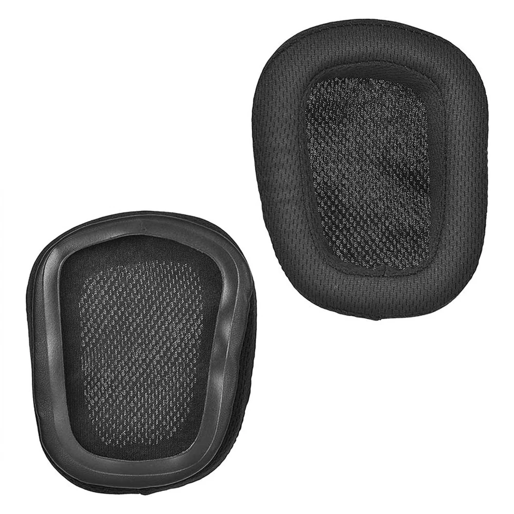 Replacement Ear Pads Cushions Headband Kit for Logitech G533 G633 G635 G933 G935 Gaming Headset Foam Cover Black