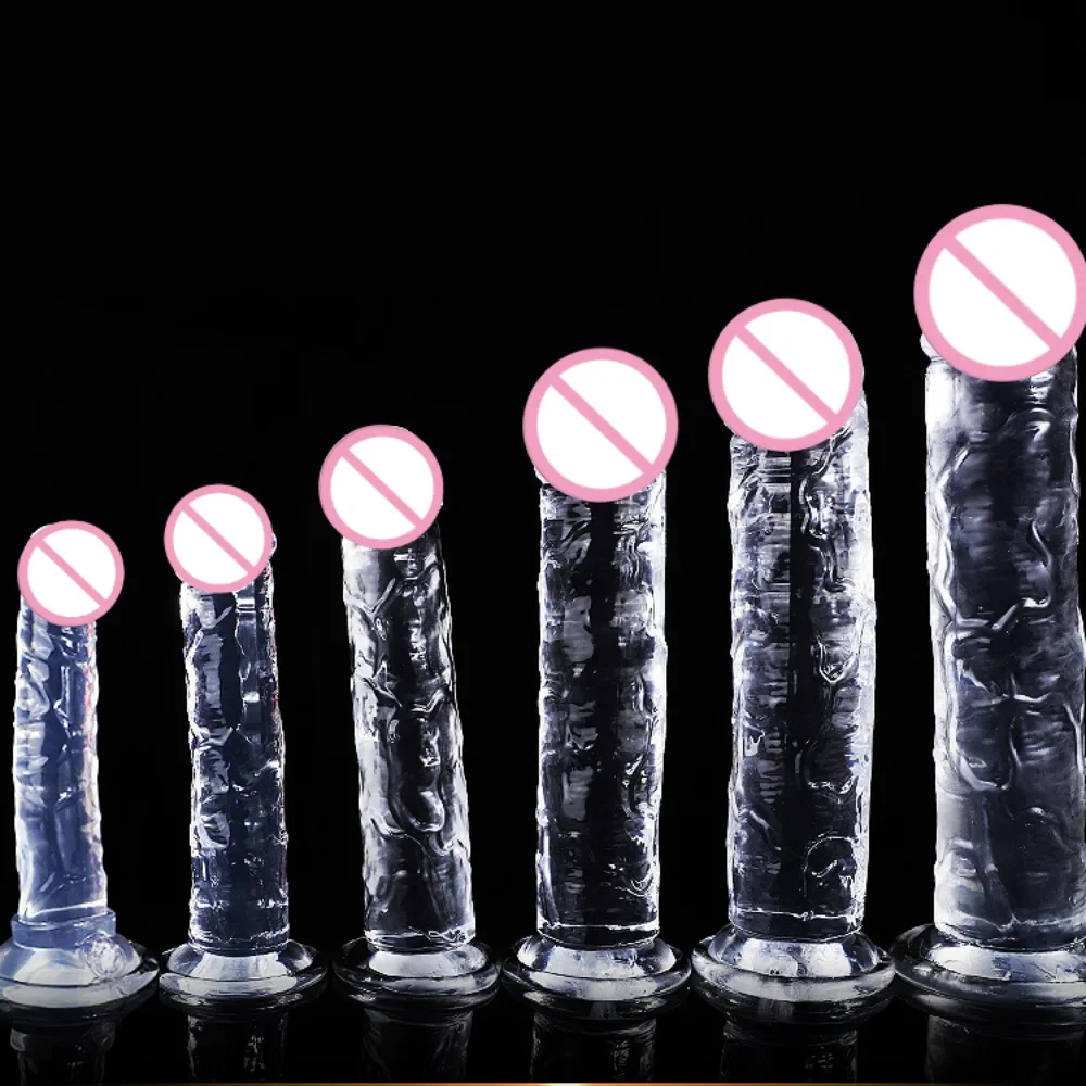 New Realistic Dildos Erotic Jelly Dildo Artificial Penis G-spot Simulation Large penis Anus Anal plug Female penis masturbation