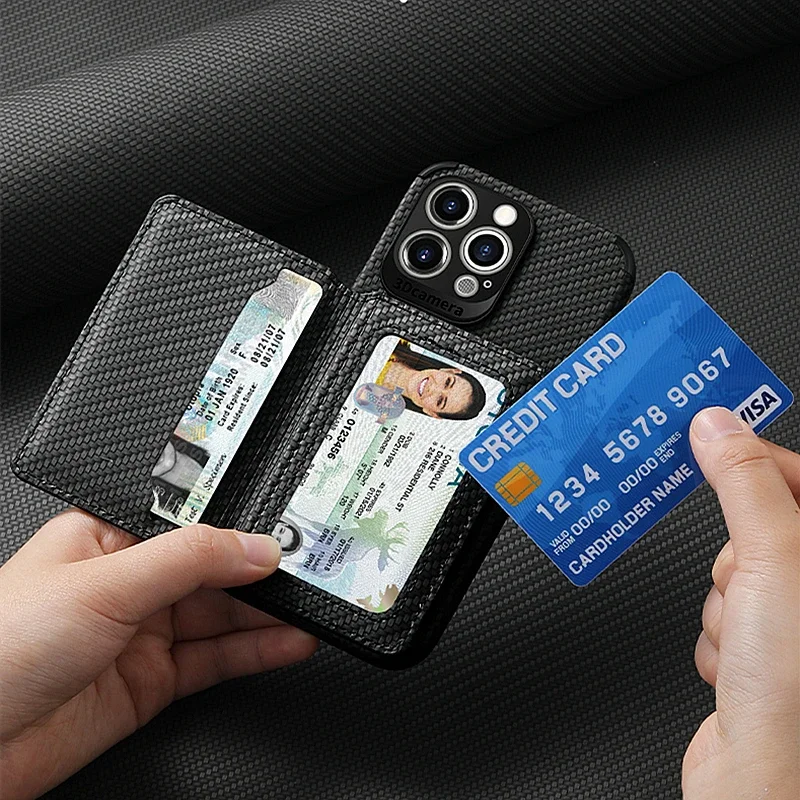 Wallet Card Case For Xiaomi 13T 11T 14 13 12T 12X 12 11 Lite 5G NE Poco F6 F5 F3 M5s C65 X3 X4 GT X5 X6 M6 Pro Magnet Case Cover