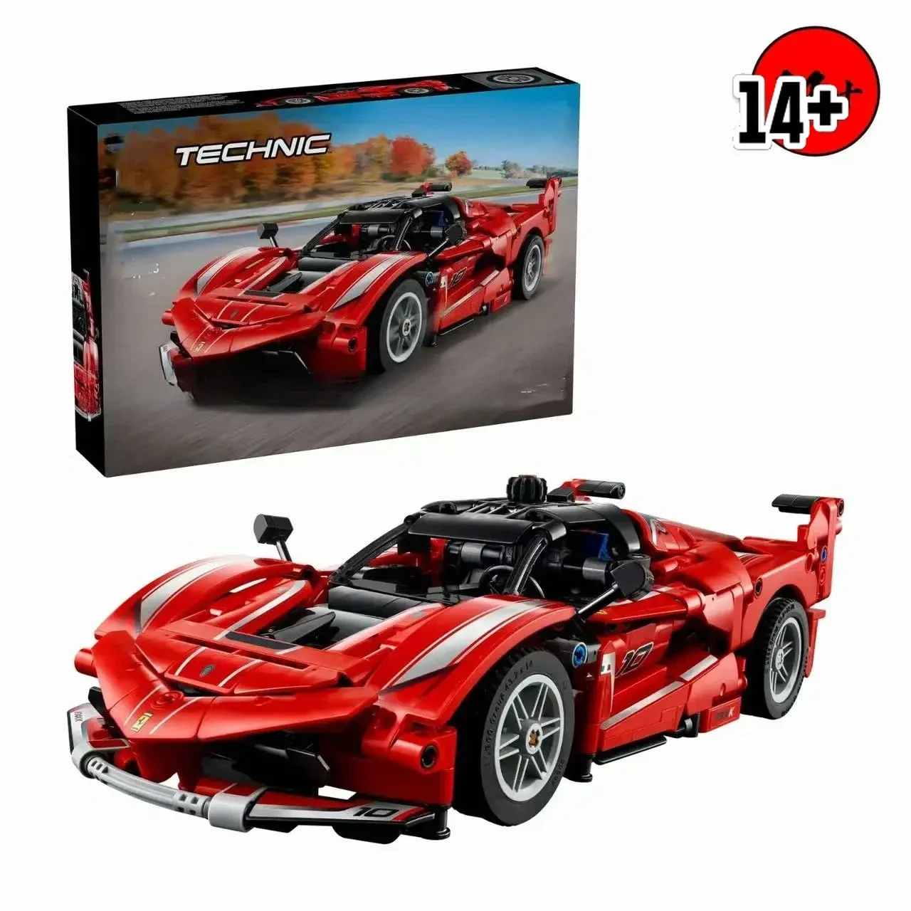 

Набор строительных блоков Disney Avail 42212 Racing FXX K, модель автомобиля, подарки на день рождения, Рождество, Хэллоуин, вечеринку