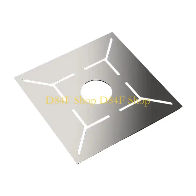 D84F Stainless Steel Tile Measuring Positioner Ruler Floor Drain Gauge Measurement