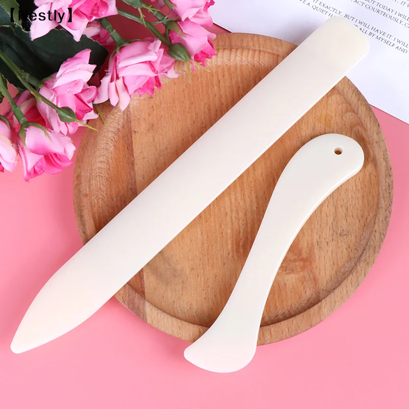 2Pcs Bone Folder Craft Tools Leather Scoring Folding Creasing Paper Accessory〔Nest〕