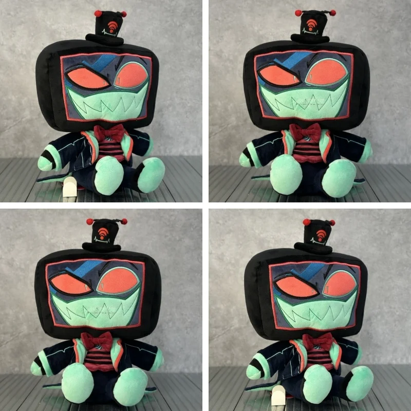 لطيف Hazbin VOX ألعاب من القطيفة عيد الميلاد لعبة Hazbin الشر بوس محشوة دمية عيد ميلاد هدايا عيد اللعب لتزيين الغرفة #1