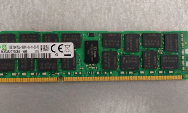 

For M393B2G70CB0-YH9 16G ram 2RX4 PC3L-10600R 1333 ECC REG server memory 16GB