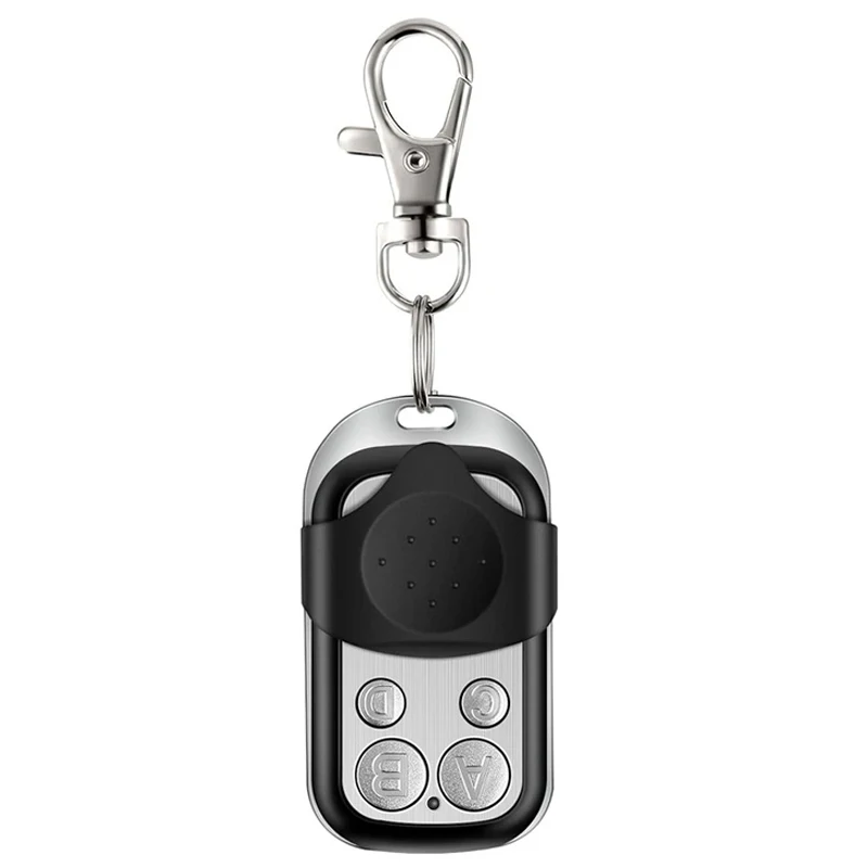 433Mhz Fixed Code Remote Control 4 CH Duplicator Garage Door Remote Control Opener Electric Face to Face Car Gate Transmitter