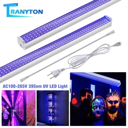 LED Ultraviolet Lamps Sterilizer Quartz Tube 395nm UV AC100-265V For Sterilization Purification Disinfection