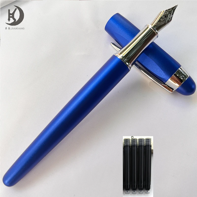 1 PCS Baoer 518 High Grade Nice Pen Gift Stainless Steel Nib Calligraphy Wriitng Iriidum Pen