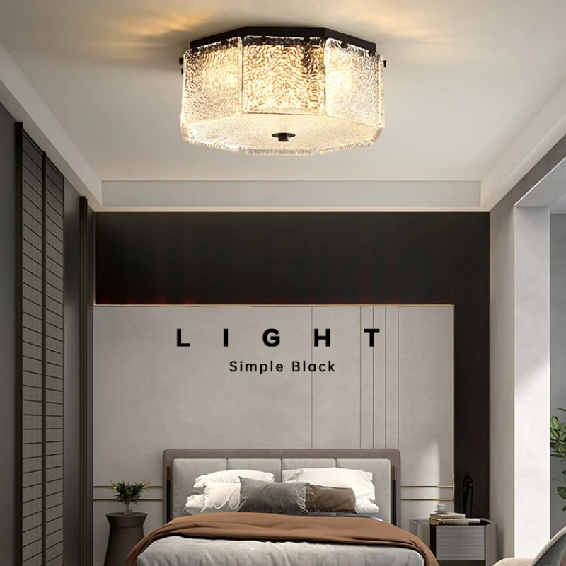 

Modern and Simple Glass Lamp for Bedroom and Reading Room