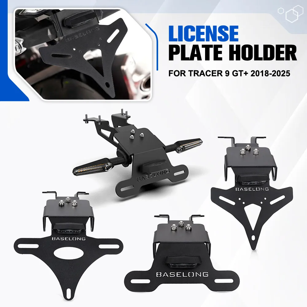 

For Yamaha MT-07 Tracer/Tracer 700/700 GT/7/7 GT/900/900 GT/9/9 GT9 GT+ Motorcycle Accessories Led License Plate Holder Fender