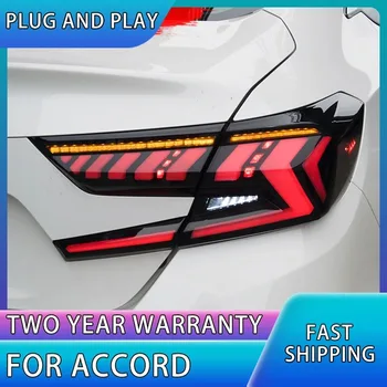 Car LED Taillight Tail Light For Honda Accord 10 2018-2021 R...